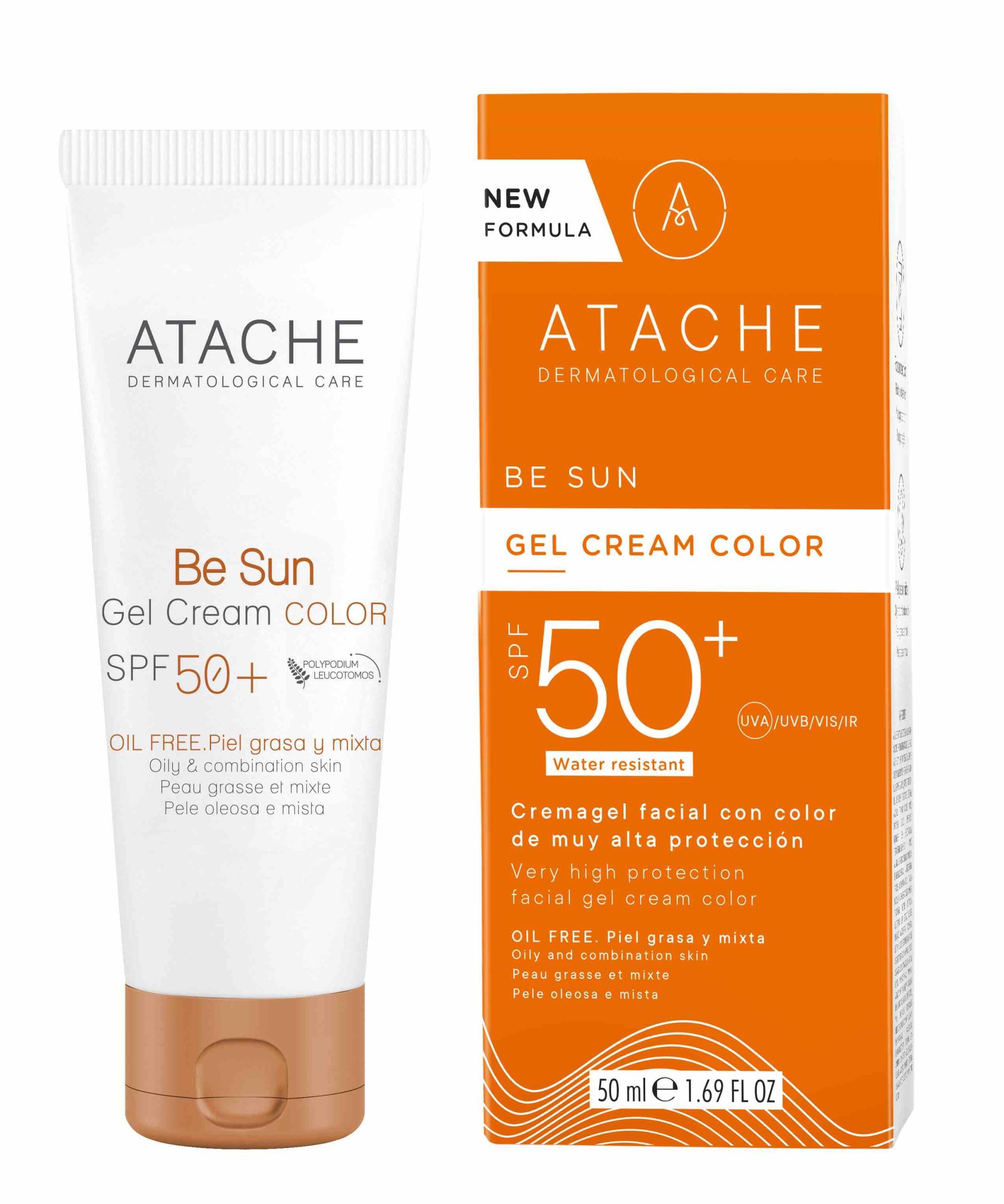 ATACHE Be Sun Gel-Cream Color SPF 50+